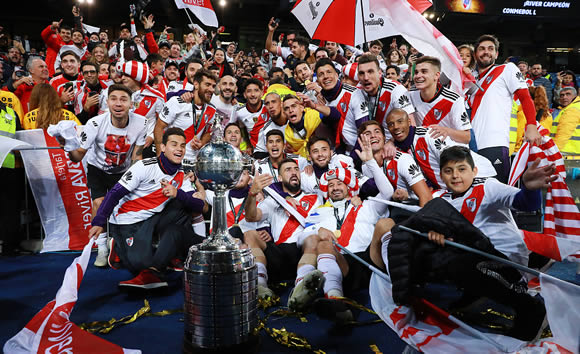 River Plate 3 Boca Juniors 1 (aet, 5-3 agg): Quintero and Martinez clinch Libertadores title in extra time