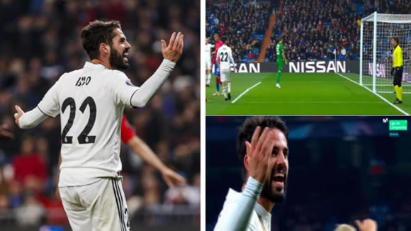 Isco confronts the Bernabeu after being whistled