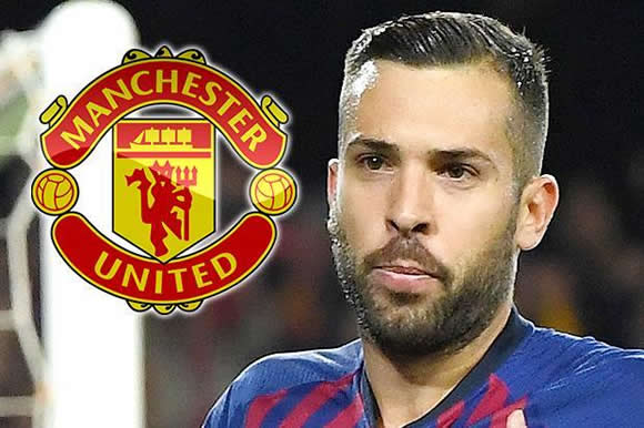 Man Utd target Jordi Alba 'very far away' from new Barcelona deal and can talk to clubs in January