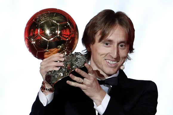 Luka Modric has dig at Cristiano Ronaldo and Lionel Messi for Ballon d'Or no show