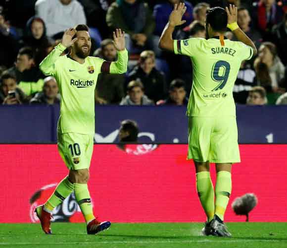 Levante 0 Barcelona 5: Marvellous Messi banishes ghosts of last season