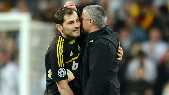 Casillas takes swipe at Mourinho after United lose to Liverpool