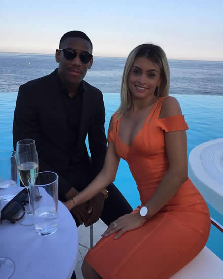 BED DEVIL Manchester United ace Anthony Martial sent sexts to model as his lover was eight months pregnant