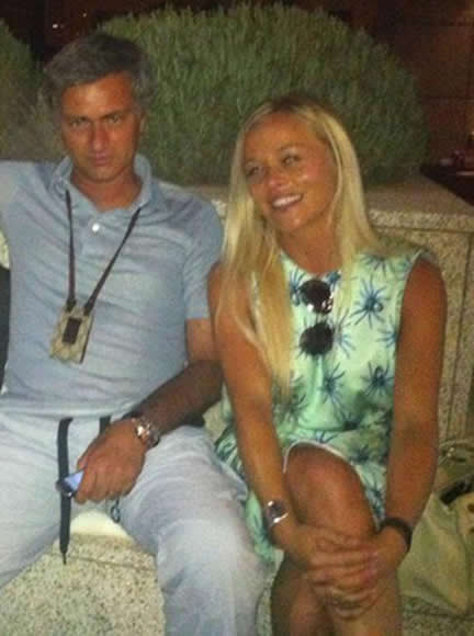 Married Jose Mourinho enjoyed secret friendship with blonde 14 years his junior