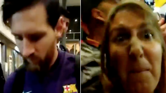 Lionel Messi Refuses To Sign This Fan's Shirt, But Her Reaction Is Uncalled For