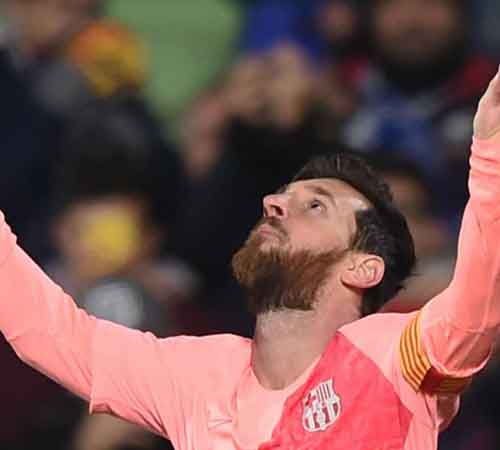 Getafe 1 Barcelona 2: Valverde's men go five points clear as Messi and Suarez strike