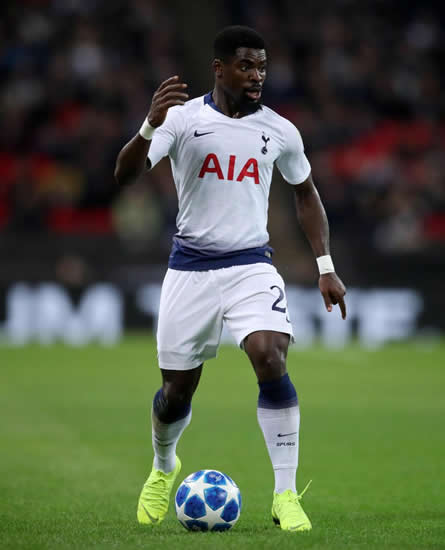 Tottenham star Serge Aurier arrested after late night bust-up with lover