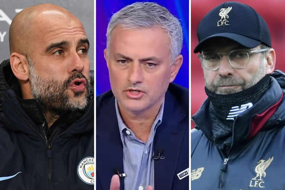 Mourinho says Pep and Klopp have full backing in dig at Man Utd recruitment