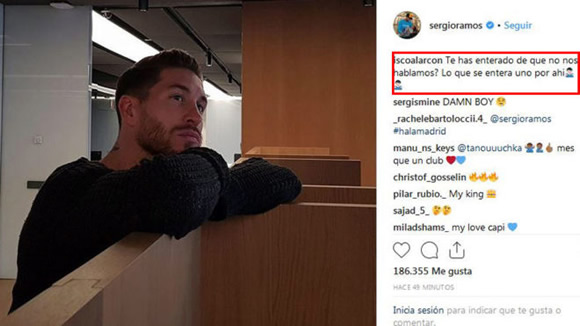 Isco to Sergio Ramos: Are you aware that we don't talk?