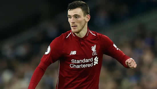 Liverpool's Robertson insists he does not fear Man City