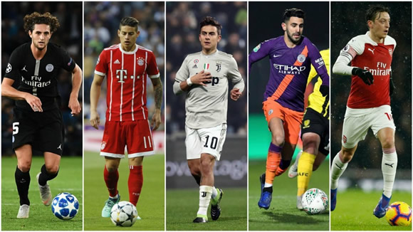 Five top players who have been set aside by their clubs