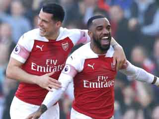 Arsenal 2 Southampton 0: Lacazette and Mkhitaryan send Gunners fourth