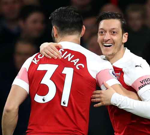 Arsenal 5 Bournemouth 1: Ozil seizes starting chance in rout