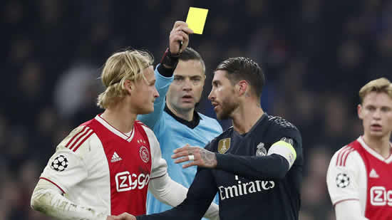 Ramos handed extra one-match Champions League ban for deliberate yellow card