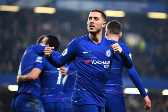 Chelsea 're-open talks with Hazard' to fend off Real Madrid who put him top of transfer wish list