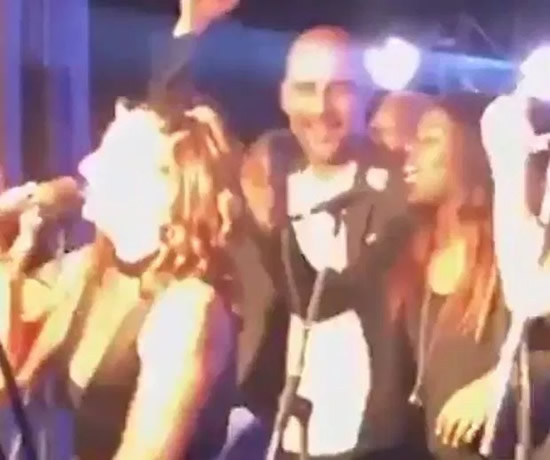 Watch incredible moment Pep Guardiola dances on stage for Gangsta's Paradise singalong at Man City title celebrations