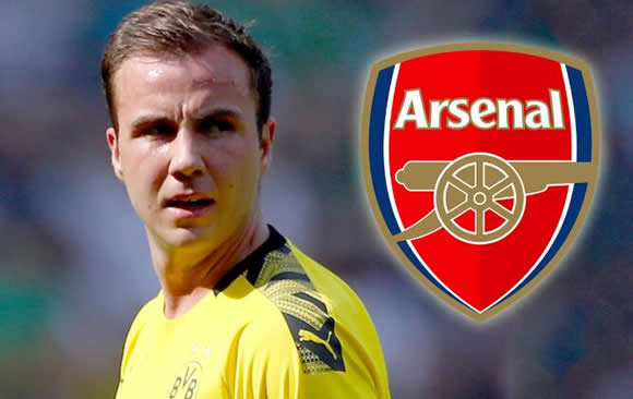 Arsenal looking at cut-price transfer deal for Dortmund icon Mario Gotze as contract runs down