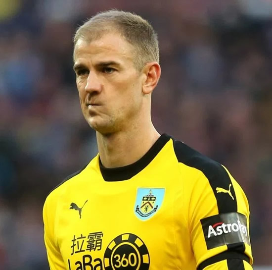 CHANGE OF HART Stoke will turn to former England No1 Joe Hart if Jack Butland leaves the Potters
