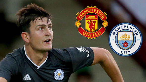 Boost for Man Utd in Maguire chase as Guardiola plays down City's chances of signing a centre-back