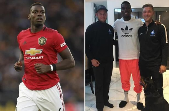 Man United ace Paul Pogba splashes out ￡15k on guard dog from specialist firm after being targeted by angry fans