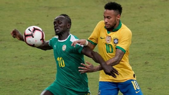 Neymar gets 100th cap as Brazil draw vs. Senegal