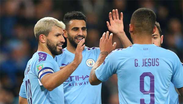 Manchester City 2-1 Southampton: Aguero and Walker complete turnaround