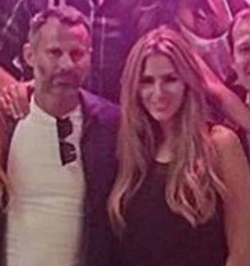 Ryan Giggs pictured with his new DJ girlfriend for the first time – in snap taken a year before his bitter divorce