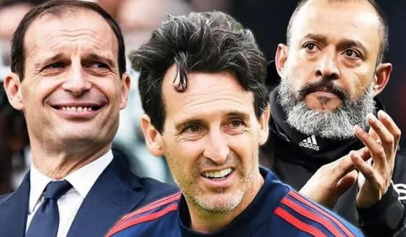 Unai Emery fires abrupt response when asked about Arsenal links to Nuno and Allegri