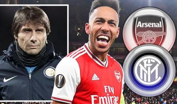 Arsenal pull plug on Aubameyang contract talks with Inter Milan leading £56m transfer race