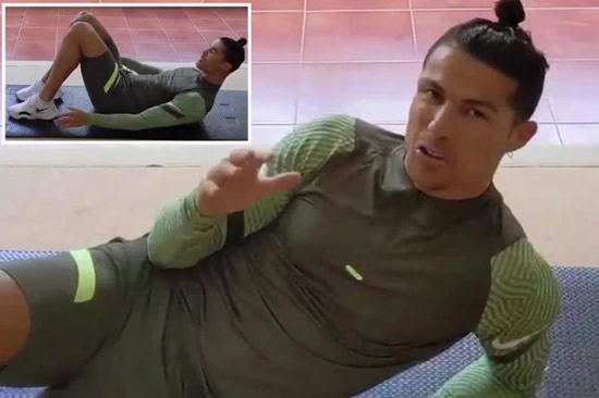 Cristiano Ronaldo teams up with US-based gym company Crunch to help keep fans fit on lockdown