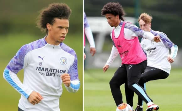 Leroy Sane in line for shock Man City return after wantaway Bayern Munich target plays in friendly