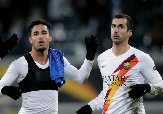 JUST FOR YOU Arsenal ready to offer Henrikh Mkhitaryan to Roma as part of £36m Justin Kluivert transfer