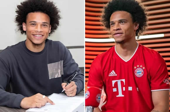 Bayern Munich apologise after announcing Leroy Sane’s £55m Man City exit too soon as winger signs five-year deal