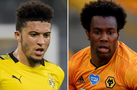 Man Utd could turn to Adama Traore as cheaper transfer alternative to Jadon Sancho – but Wolves want £90m