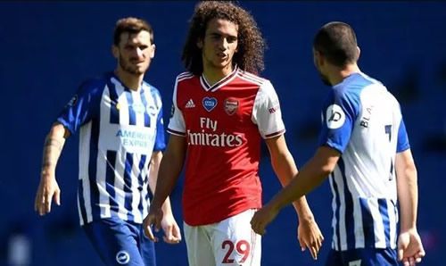 Arsenal set for Matteo Guendouzi showdown talks after being exiled from first-team