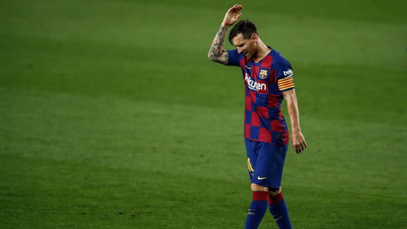 Barca's Setien unfazed by Messi outburst, won't resign