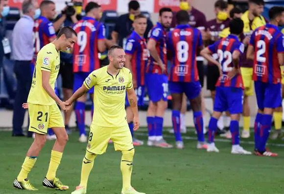 Arsenal legend Santi Cazorla given hero’s farewell by Villarreal as team-mates throw him in up air after last ever game