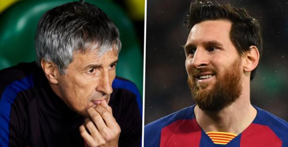 Setien: My relationship with Messi is good