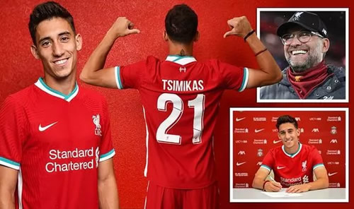 Liverpool signing Kostas Tsimikas reveals who pushed him to complete Anfield transfer