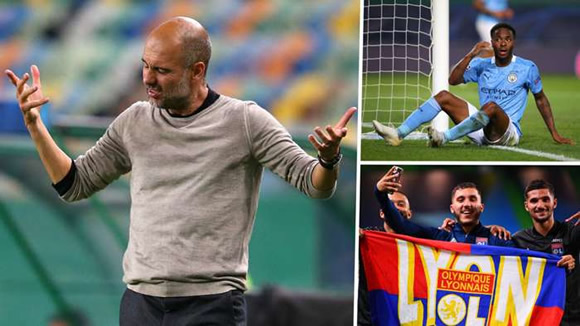 Embarrassing! Man City pay price for Pep's terrible tactics in shock Lyon loss