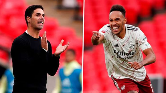 Arteta claims Aubameyang deal is ‘close’ as Arsenal wait on striker to sign new contract