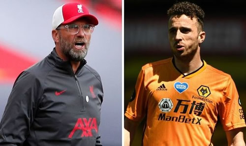 Liverpool agree £45m Diogo Jota transfer with medical booked after Thiago signs