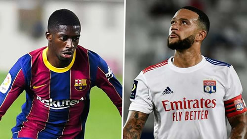 Transfer news and rumours LIVE: Dembele sale key to Depay's Barca arrival