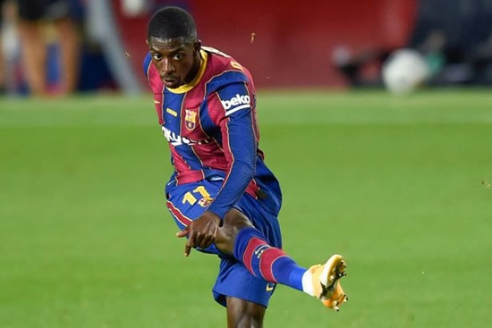 Ousmane Dembele 'not happy' with Barcelona deal after Man Utd transfer blocked