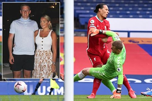 Jordan Pickford, wife and son ‘protected by bodyguards’ at £2.5m home after death threats