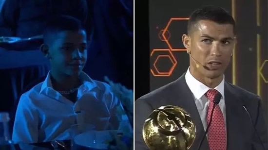 Cristiano Ronaldo Jr's Reaction To His Father Saying He Wants 
