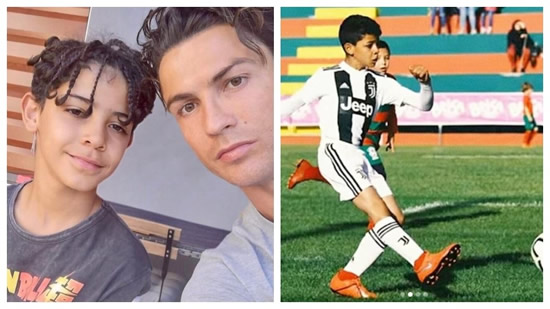 Cristiano Ronaldo on his son: We'll see if he becomes a footballer, he drinks Coca-Cola and Fanta...