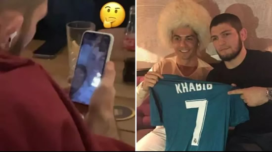 Khabib FaceTimes Cristiano Ronaldo As Teammate Jokes UFC Champ Is 