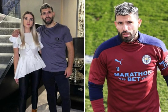 Sergio Aguero tests positive for coronavirus and is suffering with symptoms as Man City ace reveals he is self-isolating