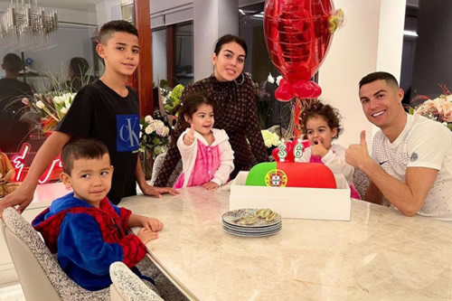 Cristiano Ronaldo celebrates 36th birthday with family as Juventus superstar jokes he ‘can’t promise another 20 years’